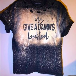 Bleached t shirt